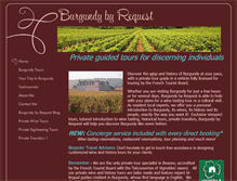 Tablet Screenshot of burgundybyrequest.com